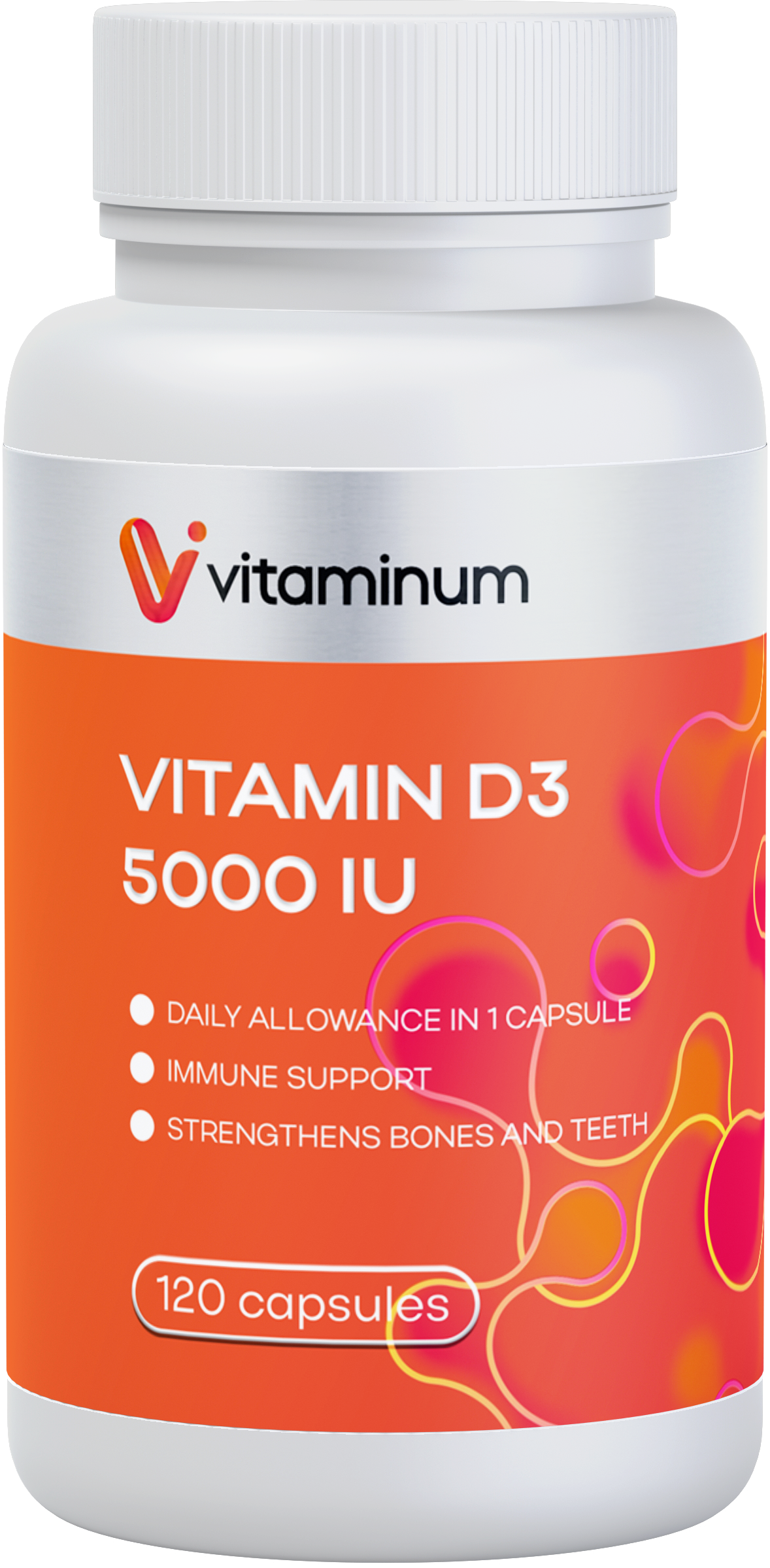  Vitaminum ВИТАМИН Д3 (5000 МЕ) 120 капсул 260 мг  в Великих Луках